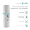 InvisiPure Facial Nano Mister Spray - Travel Ultrasonic Atomizer Mist Spray - Personal Size Mist Spray for Skin Hydration, Eyelashes, Face, and Body - Uses AAA Batteries - No need for charging cable view 3
