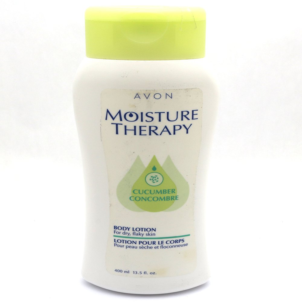 Avon Moisture Therapy Body Lotion Dry Flaky Skin Cucumber