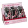 12 Piece Display - Silver Mirror Compact with Jeweled Pink Ribbon BCA view 1
