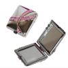 12 Piece Display - Silver Mirror Compact with Jeweled Pink Ribbon BCA view 4