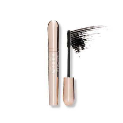 Emani Natural Healthy Lash Mascara, Volume and Length, Hypoallergenic for Sensitive Eyes, Clean Natural Ingredients, Smudge Proof & Volumizing, Midnight