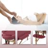 BestMassage Massage Bed Portable Massage Table 28 inch Wide Lash Bed Height Adjustable PU Leather 2 Folding with Oxford Bag for Spa Footmassage Facial CareSpa Tattoo view 4