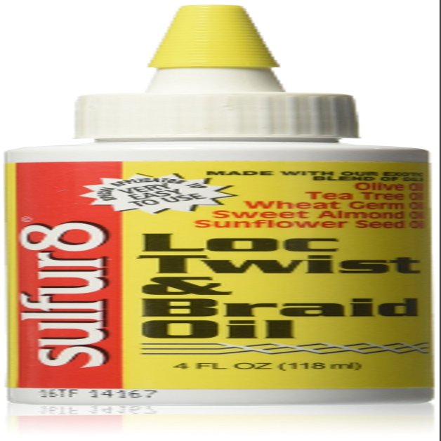 Sulfur8 Loc Twist and Braid Oil, 4 Ounce