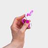 Aveline Women's Razor with 6-Blade Lubricated Cartridge - Multi-Grip Handle for Sensitive Skin with Lubricating Stip Pink view 3