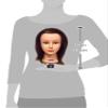Celebrity Bridgette Budget Cosmetology Human Hair Manikin, 16-17 Inch view 2