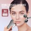 DANGSHAN Stainless Steel Face Roller and Gua Sha Massage Tool Set, Facial Massage Gua Sha Facial Tools Skincare for Face, Eye, Neck, Body Skin Care Tools Gift for Women view 2