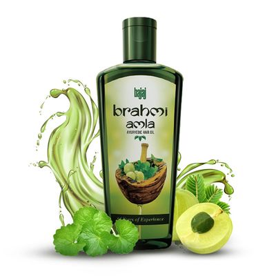 Bajaj Brahmi Amla Hair Oil ( Enriched with Ayurvedic Brahmi) 400ml