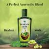 Bajaj Brahmi Amla Hair Oil ( Enriched with Ayurvedic Brahmi) 400ml view 3