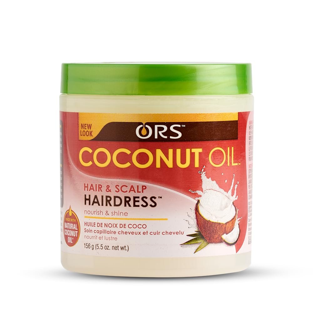 ORS Coconut Oil Hairdress for Hair and Scalp 5.5 oz (Pack of 1)