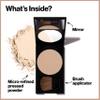 Revlon PhotoReady Blurring Face Powder Makeup, Longwear Medium-Full Coverage with Flawless Finish, Shine & Oil-Free, 001 Translucent, 0.25 oz view 3