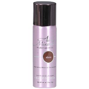 Aero Minerale Foundation Makeup Mist, Ebony