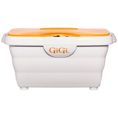 GIGI Paraffin Wax Warmer - Professional Grade Paraffin Bath for Manicures and Pedicures - Includes 6 lbs. of Paraffin Wax - Digital Temperature Control and Ergonomic Design for Comfort and Relaxation