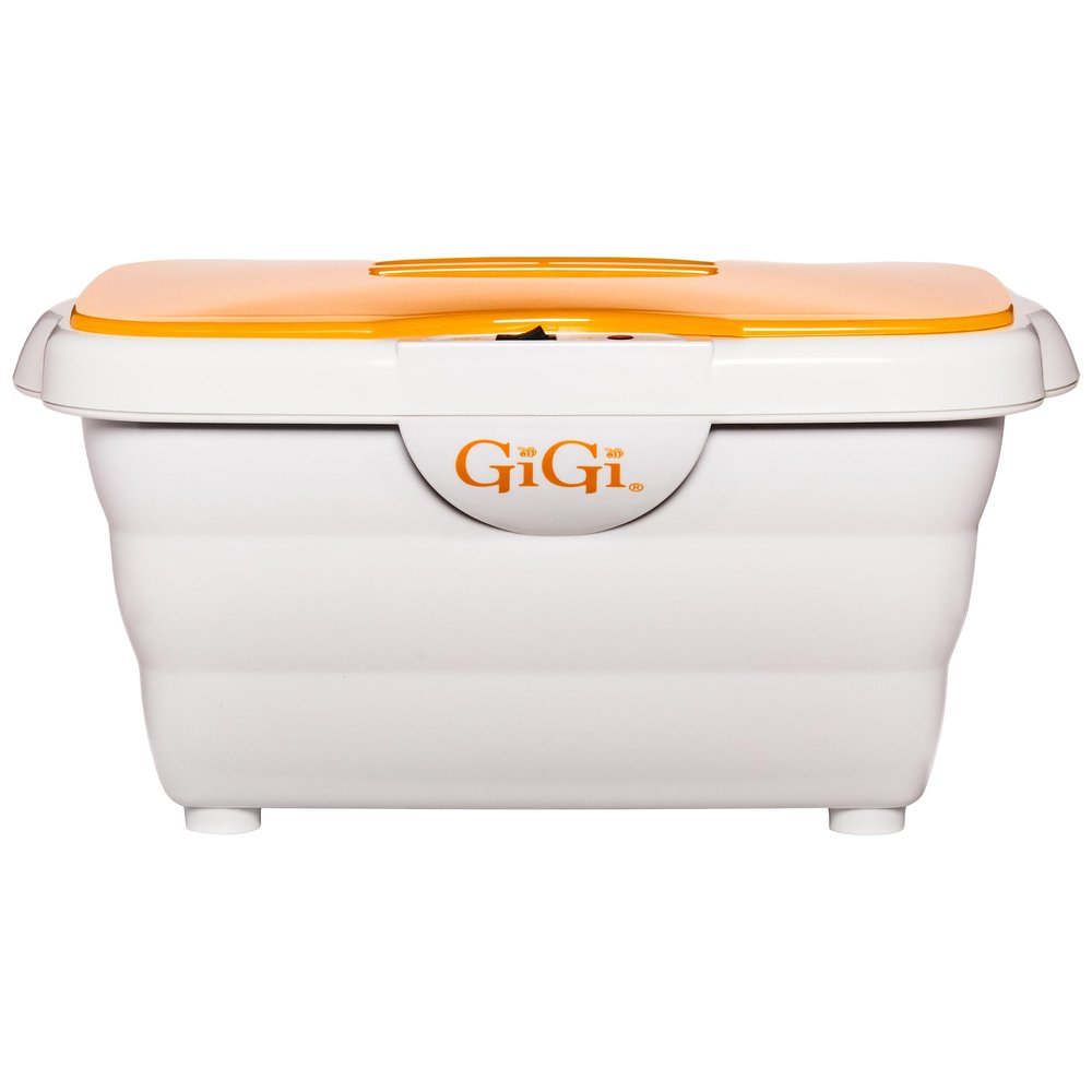GIGI Paraffin Wax Warmer - Professional Grade Paraffin Bath for Manicures and Pedicures - Includes 6 lbs. of Paraffin Wax - Digital Temperature Control and Ergonomic Design for Comfort and Relaxation