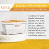 GIGI Paraffin Wax Warmer - Professional Grade Paraffin Bath for Manicures and Pedicures - Includes 6 lbs. of Paraffin Wax - Digital Temperature Control and Ergonomic Design for Comfort and Relaxation view 3