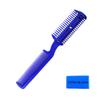(4 Pack) Unisex Razor Comb Home Hair Cut Scissor with 6 Bonus Replacement Razors view 2