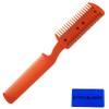 (4 Pack) Unisex Razor Comb Home Hair Cut Scissor with 6 Bonus Replacement Razors view 3