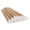 6" Cotton Swabs Non-Sterile with Wooden Handles Cotton Tipped Applicator | (100 PCS/Pack) (1000) view 1