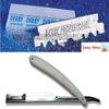 100 Derby Professional Single Edge Razor Blades & 1 Straight Razor view 1