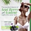 Clean + Easy Acai Berry Hard Wax for Hair Removal  Non-Strip, Depilatory Wax for Painless Full Body, Face, Bikini Brazilian Waxing, Removes Fine to Coarse Hair, 14 oz view 2