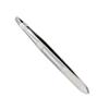 Yimart Silver Stainless Steel Round Tip Eyebrow Hair Tweezer Makeup Cosmetic Tool view 1