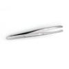 Yimart Silver Stainless Steel Round Tip Eyebrow Hair Tweezer Makeup Cosmetic Tool view 3