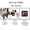 Z Palette Large Magnetic Makeup Palette, Empty Magnetic Palette, Universal Magnet makeup palette for Eyeshadows, Powders, Customizable Beauty Organizer with Clear Window view 2