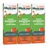 Medicasp Coal Tar Anti-Dandruff Shampoo, Alleviates Symptoms from 1st Wash, Treats Psoriasis, Seborrheic Dermatitis & Itchy Dry Scalp, Fights the Root Cause of Dandruff, Flakes Shampoo, 6 fl oz-3 Pack view 1