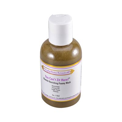 Simply Divine Botanicals You Can't Zit Here! Blemish Banishing Foamy Wash, 4 oz