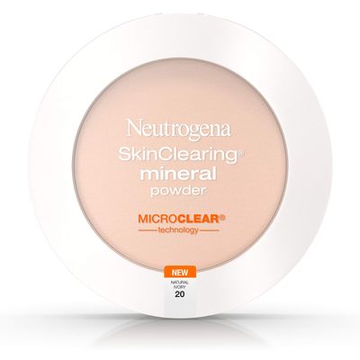 Neutrogena SkinClearing Mineral Powder, Natural Ivory 20