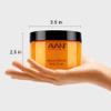 Avani Natural Mineral Body Scrub - Dead Sea Salt, Vitamin E, Jojoba, Sunflower, Sweet Almond - Exfoliating Formula for All Skin Types - Milk/Honey view 4