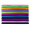 100 Pieces Hair Elastics Hair Ties Ponytail Holders Hair Bands (5 x 0.3 cm, Multicolor) view 2
