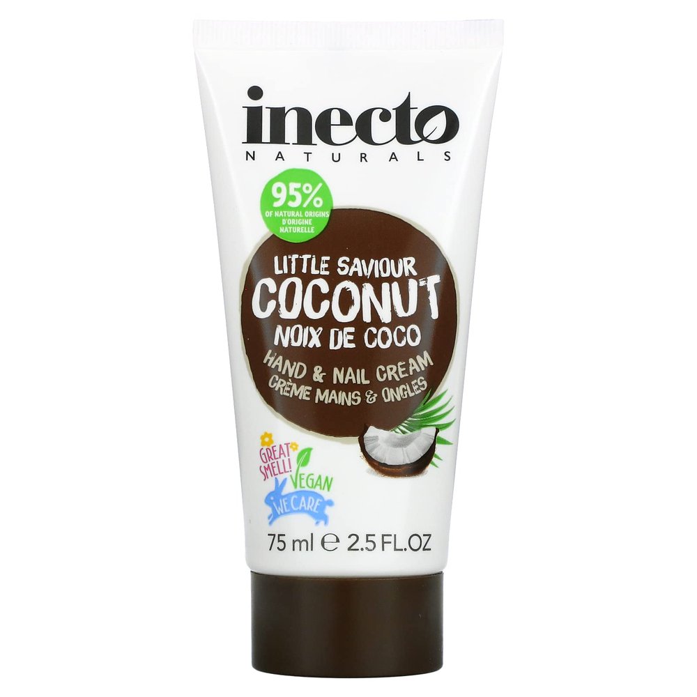 Inecto Pure Coconut Hand and Nail Cream 75ml by Pure Coconut