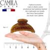 Camila Paris MP925 French Hair Clip for Women Thick Hair for Long Curly Wavy Hair, Girls Hair Claw Clips Jaw, Durable Styling Big Claw Clip for Thick Hair, Strong Hold No Slip Grip, Made in France view 3