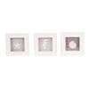 Aliceva SS-BCS-02710 Home Decor Accents, 6.25, Off White (Pack of 3) view 1