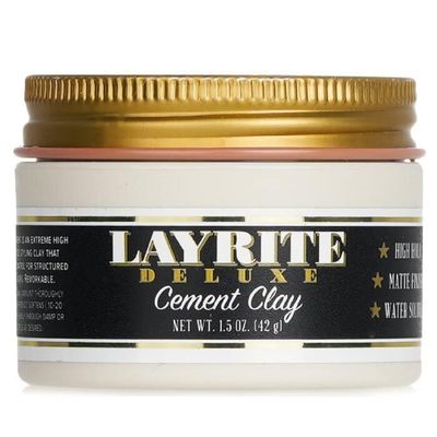 Layrite Deluxe Cement Hair Clay, 1.5 Ounce