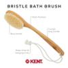 Kent FD10 Ashwood Back Scrubber for Shower Bath Brush and Body Scrubber Exfoliator - Boar Bristle Shower Brush for Body for Men and Women - Kent Brush Back Scrubbers for Use in Shower Made in England view 4