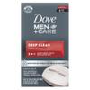 Dove Men+Care Body Soap and Face Bar More Moisturizing Than Bar Soap Deep Clean Effectively Washes Away Bacteria, Nourishes Your Skin 3.75 Ounce (Pack of 6) view 1