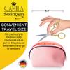 Camila Solingen CS07 Hair Scissors Professional 5 Inch Very Sharp Grooming Scissors. Razor Edge Barber Hair Cutting Scissor. Stainless Steel Hair Cutting Shears for Salon. Made of in Solingen Germany view 3