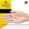 Camila Solingen CS07 Hair Scissors Professional 5 Inch Very Sharp Grooming Scissors. Razor Edge Barber Hair Cutting Scissor. Stainless Steel Hair Cutting Shears for Salon. Made of in Solingen Germany view 4