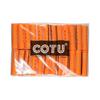 24 pc of COTU (R) Hair Perm Rods Jumbo Size - Tangerine Color view 4