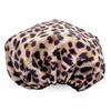 Betty Dain Reusable Nylon Bath & Shower Cap, Reversible Oversized Waterproof Shower Caps Large Designed for all Hair Lengths w Terry Lining & Elastic Band Stretch Hem Hair Hat - Socialite Safari Spots view 3