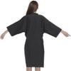 PERFEHAIR Salon Client Gowns Kimono Style, Hair Salon Smocks Capes- 43 Inch Long (Black) view 2