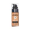 Revlon Liquid Foundation, ColorStay Face Makeup for Combination & Oily Skin, SPF 15, Medium-Full Coverage with Matte Finish, 360 Golden Caramel, 1 Fl Oz view 1