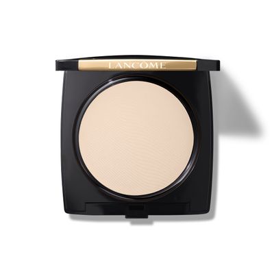 Lancme Dual Finish Powder Foundation - Natural Finish, Sheer-to-Full Coverage, Longwear Powder Foundation, Controls Shine - 130 Porcelaine D'Ivoire Neutral