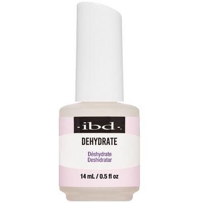 IBD Nail Prep Dehydate Spray  Nail Dehydrator for Gel & Acrylic Nails, Nail Prep Solution, Long-Lasting Adhesion & Quick-Drying Formula, 0.5 fl oz