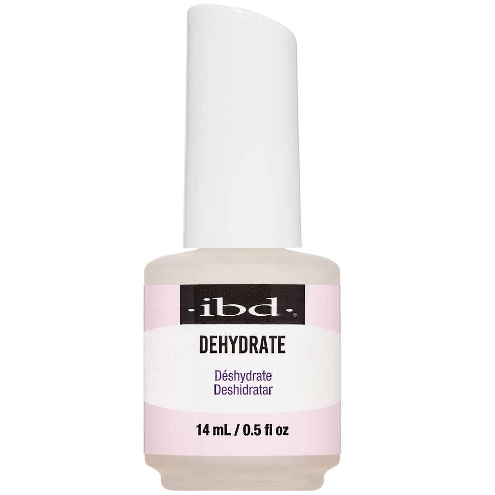 IBD Nail Prep Dehydate Spray  Nail Dehydrator for Gel & Acrylic Nails, Nail Prep Solution, Long-Lasting Adhesion & Quick-Drying Formula, 0.5 fl oz