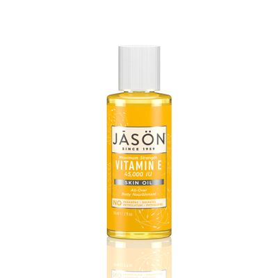 JASON Vitamin E 45,000 IU Skin Oil, Maximum Strength, 2 Ounce Bottle