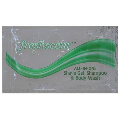 0.33 oz. Shampoo, Shave Lotion and Body Wash Case Pack 1000