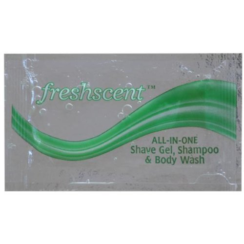 0.33 oz. Shampoo, Shave Lotion and Body Wash Case Pack 1000