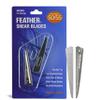 Feather - Switch-Blade Haircutting Shears Replacement Blades -Model 50/55 Scissors for Professional Stylists & Barbers - Stainless Steel - No-Nip Tip - Made in Japan view 1
